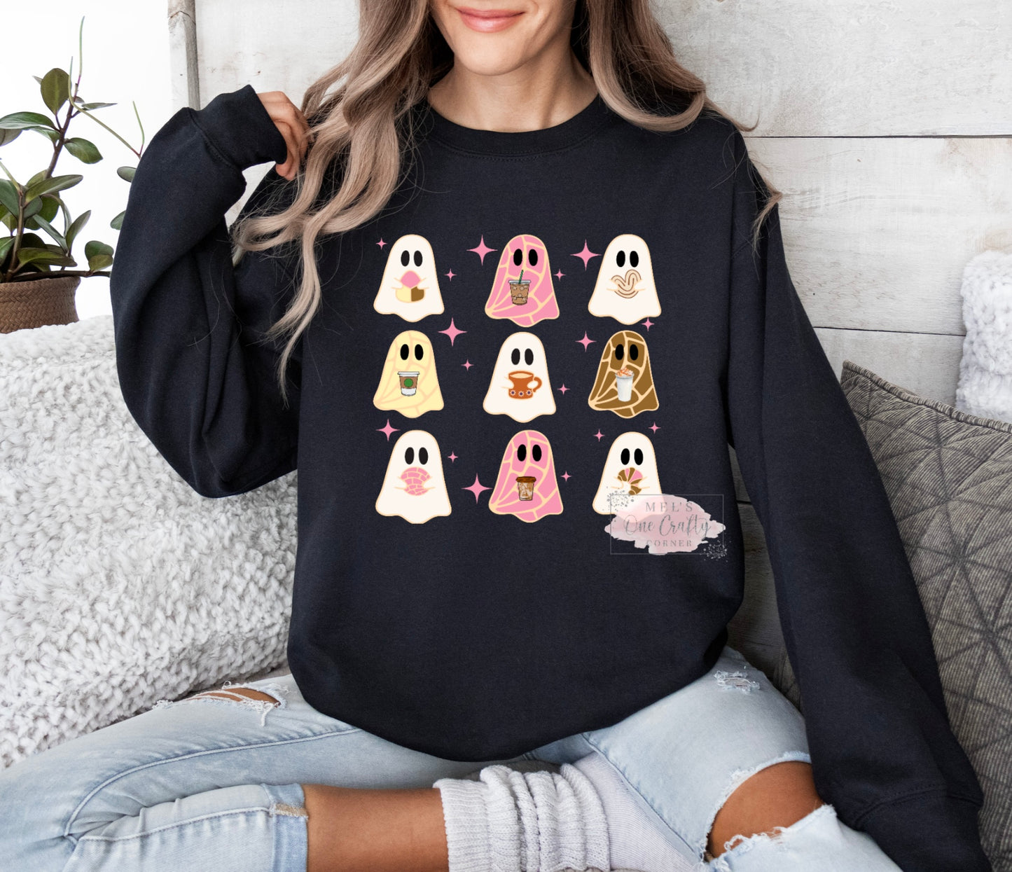 Concha Ghost Crew Neck Sweater