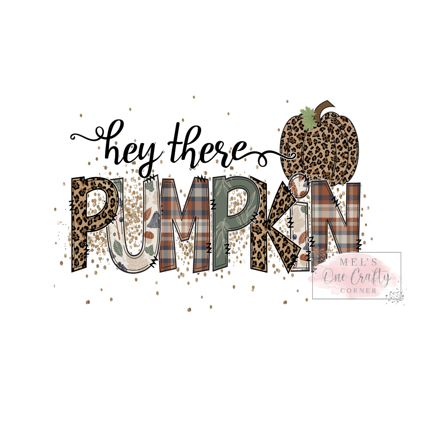 Hey There Pumpkin - DTF Transfer