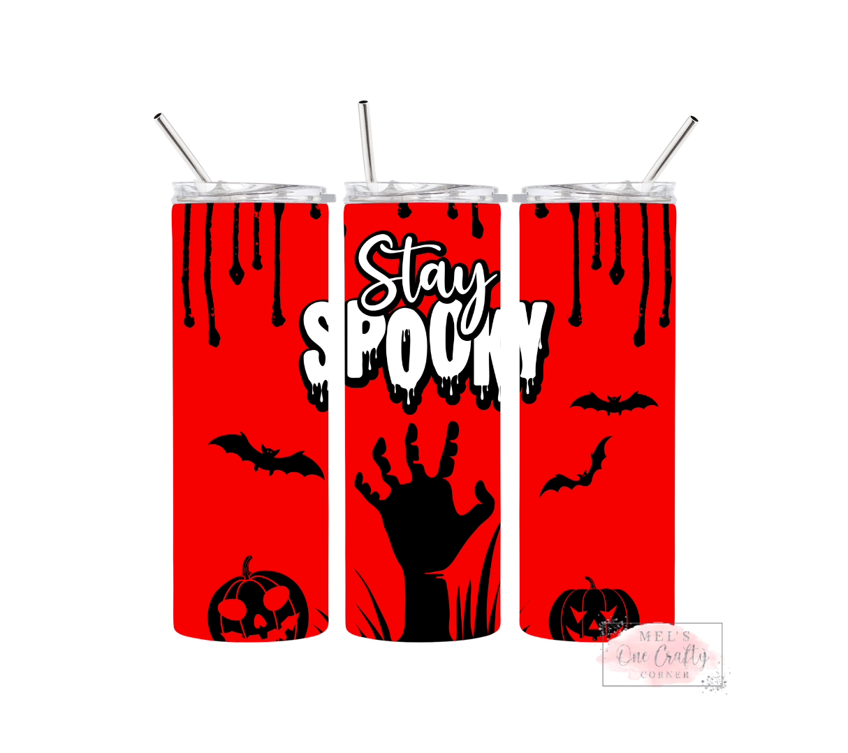 Sublimation Print Tumbler - Stay Spooky