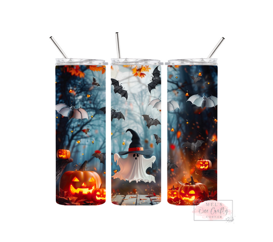 Sublimation Print Tumbler - Ghost