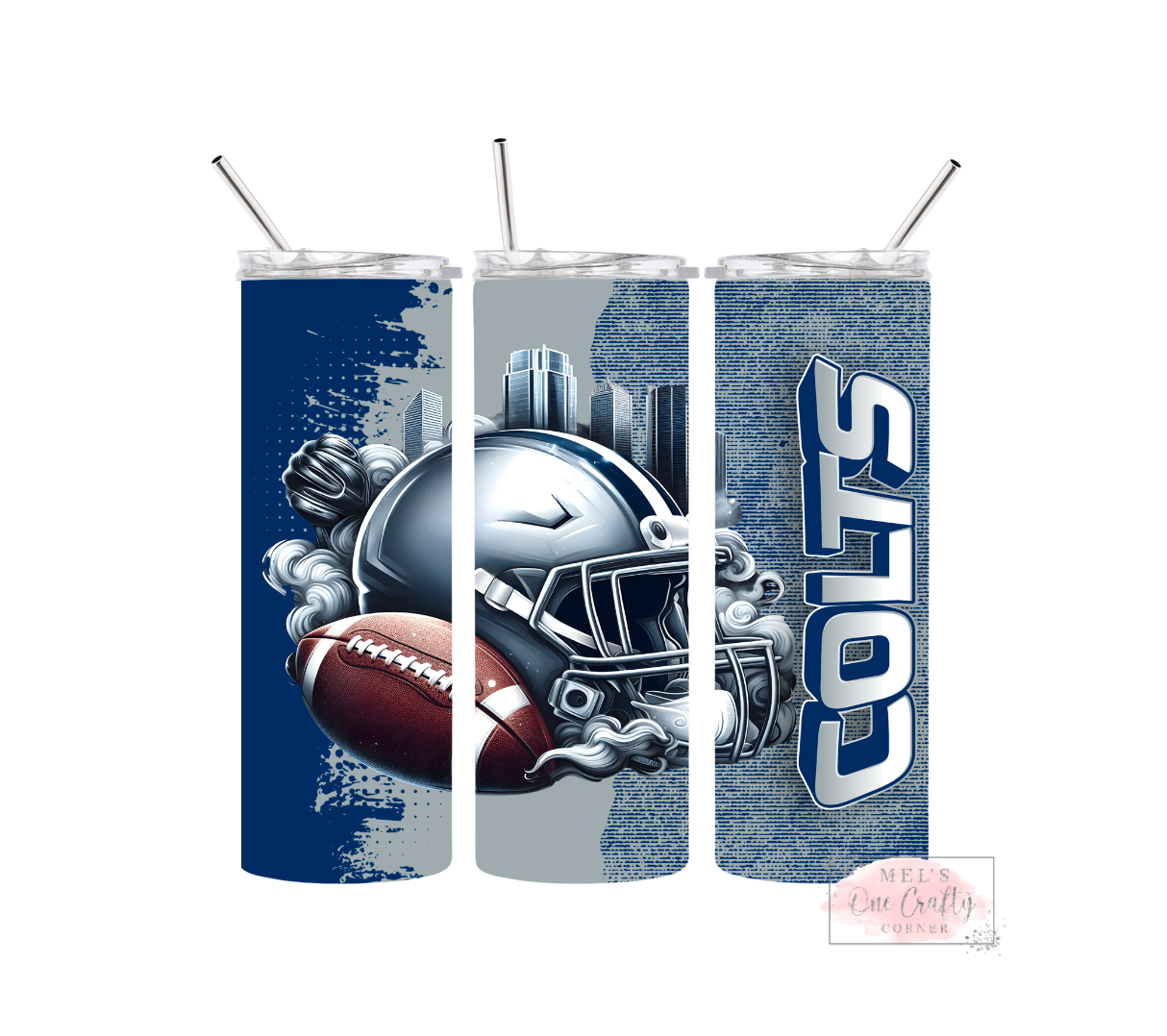 Sublimation Print Tumbler Wrap - Colts