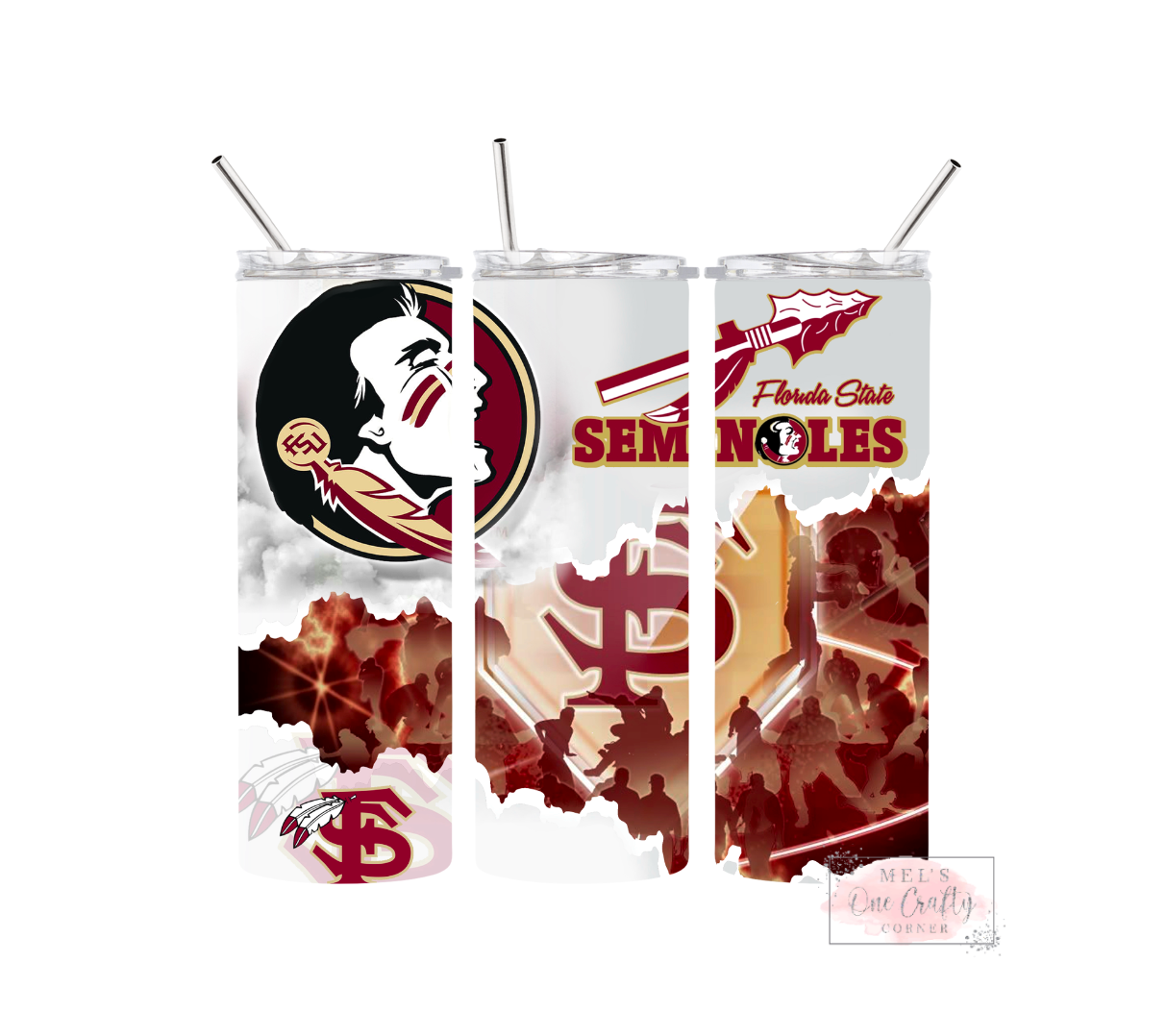 Sublimation Print Tumbler Wrap - Florida Football