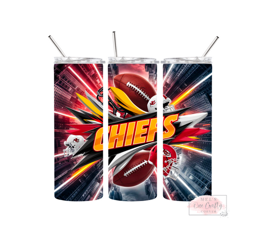 Sublimation Print Tumbler Wrap - Chiefs