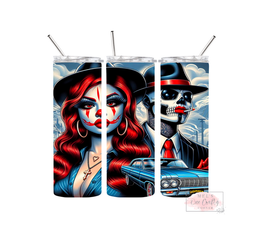 Sublimation Print Tumbler Wrap - Gangster Riders