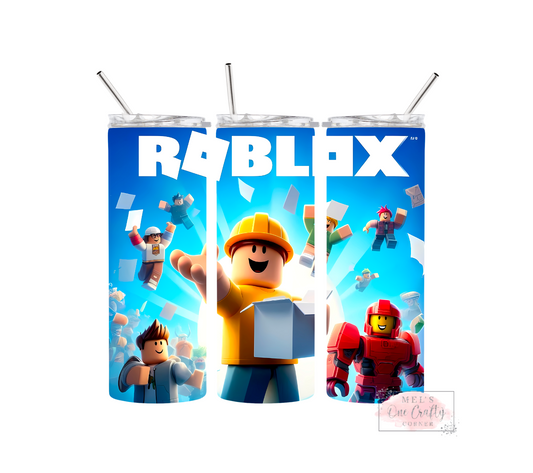 Sublimation Print Tumbler Wrap - Roblox