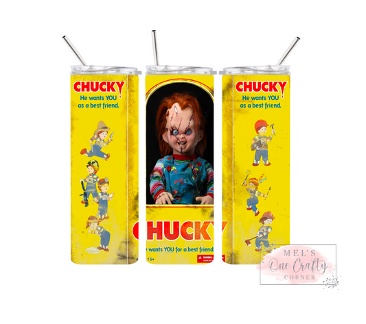 Chucks Best Friend Tumbler