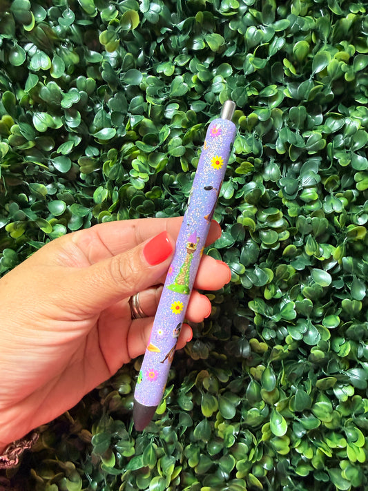 Rapunzel Glitter Pen