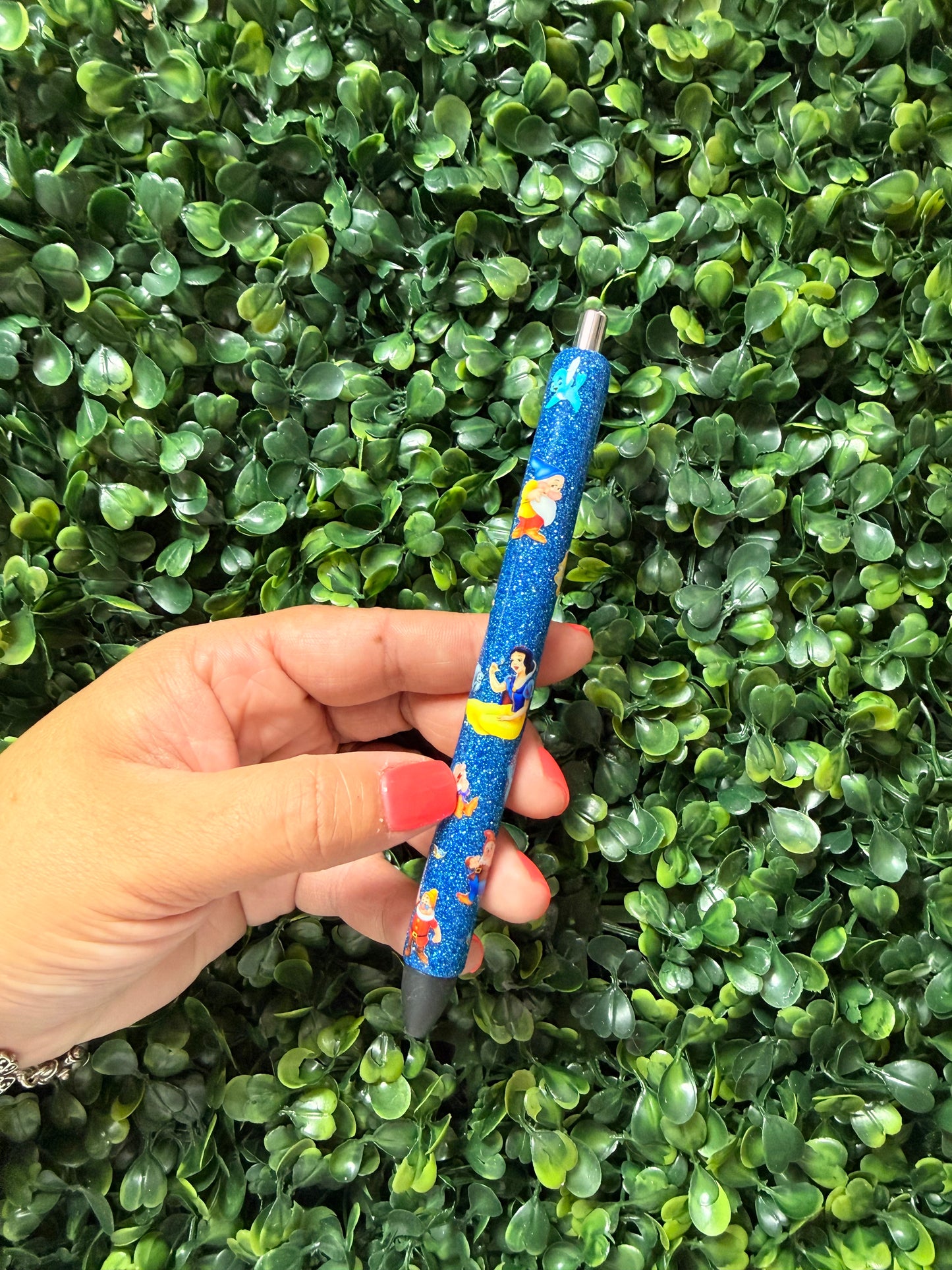Snow White Glitter Pen