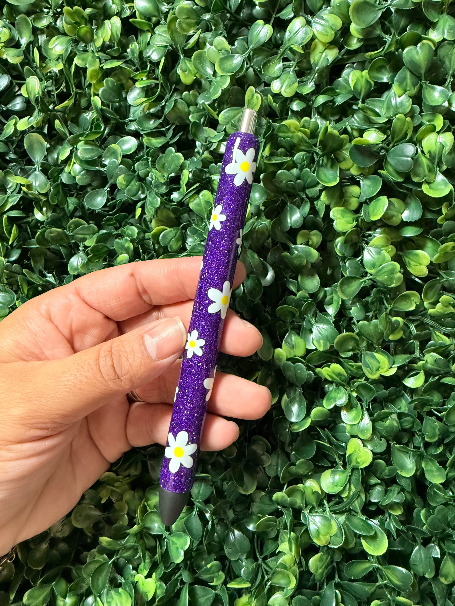 Sunflower Glitter Pen