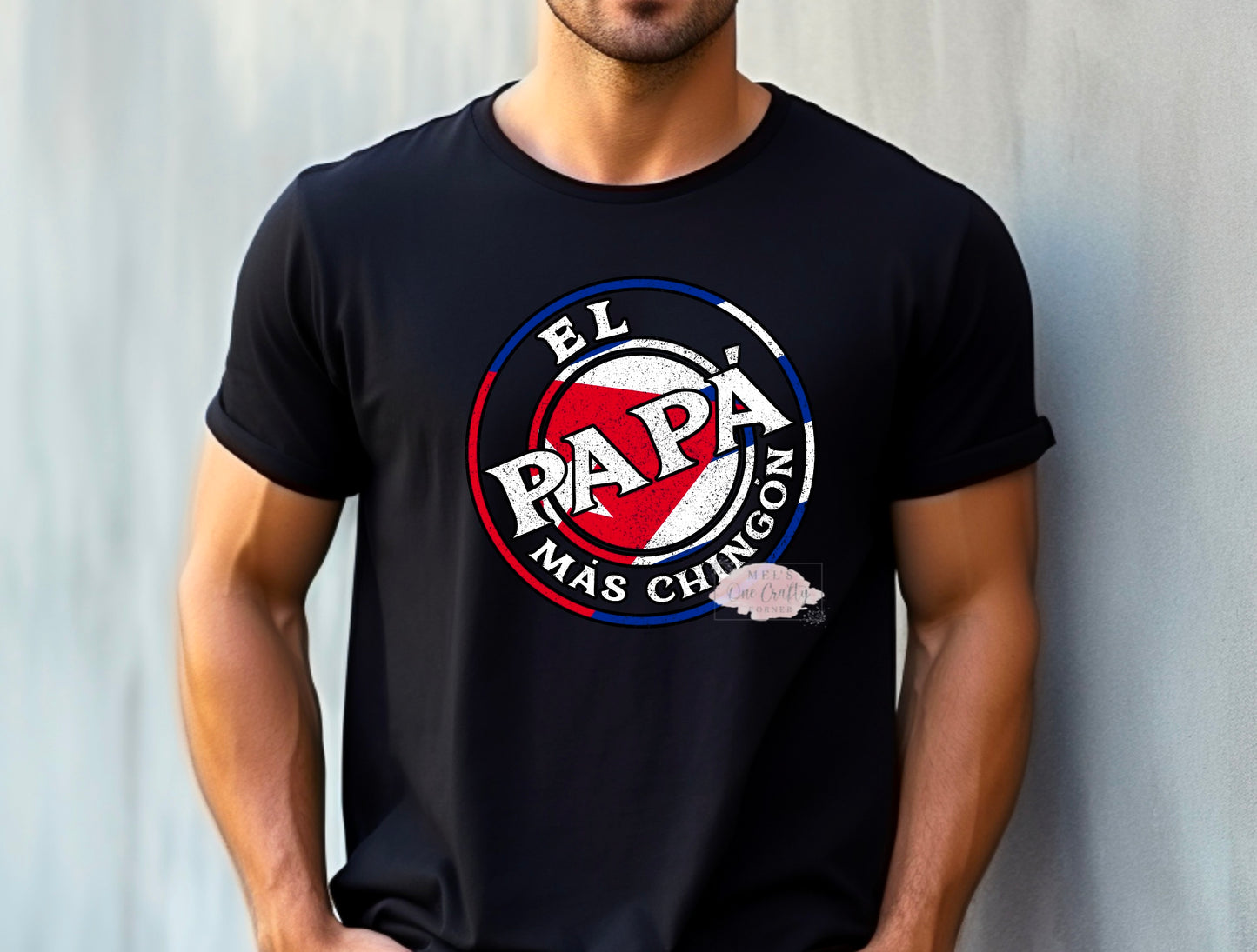 Papa Mas Chingon Shirt (different flag options)