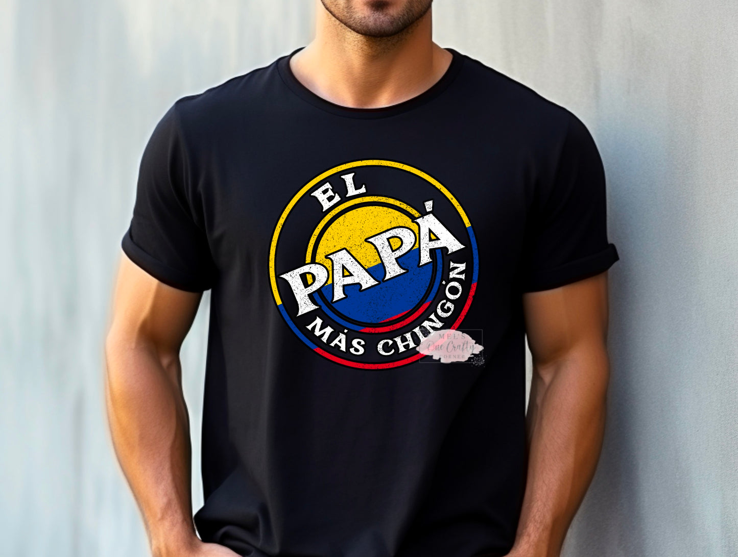 Papa Mas Chingon Shirt (different flag options)