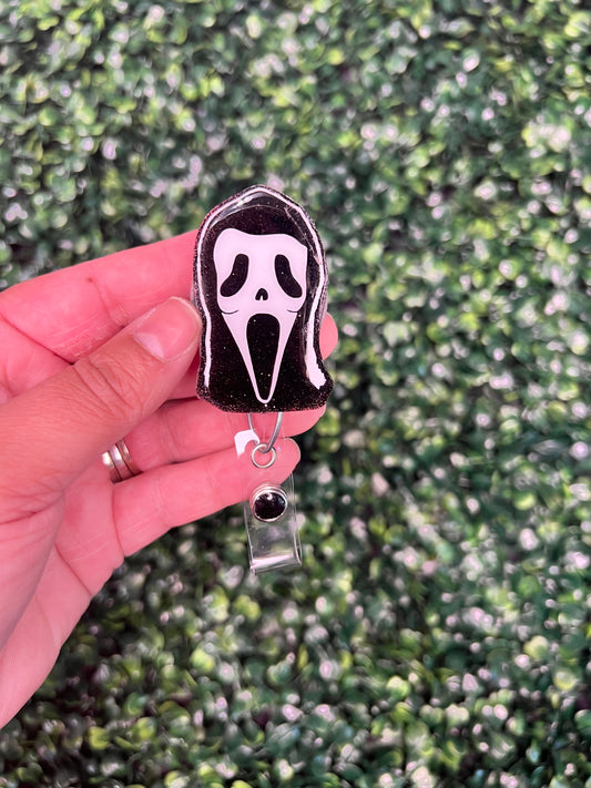 Scary Mask Badge Reel