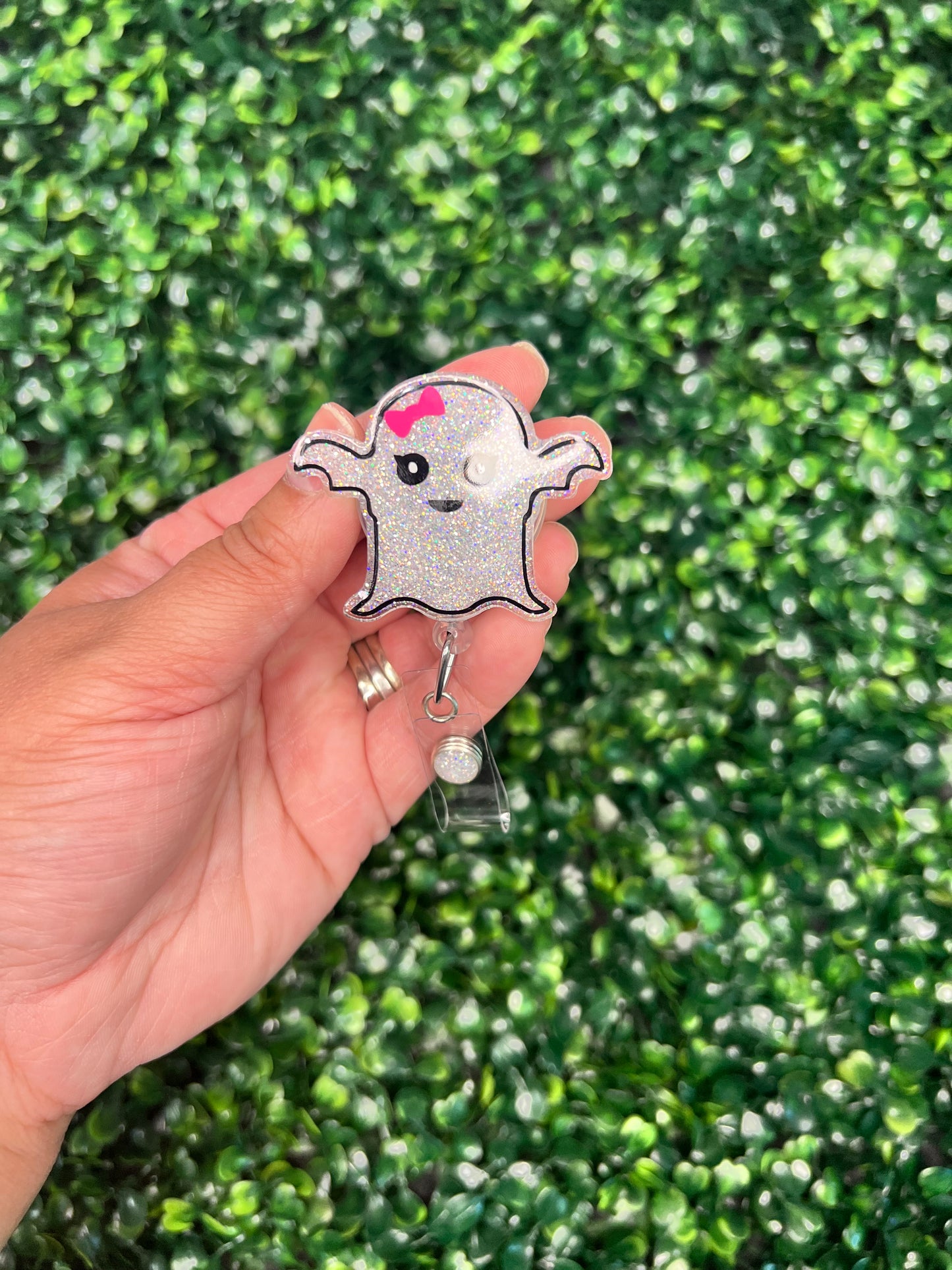 Girl Ghost Badge Reel