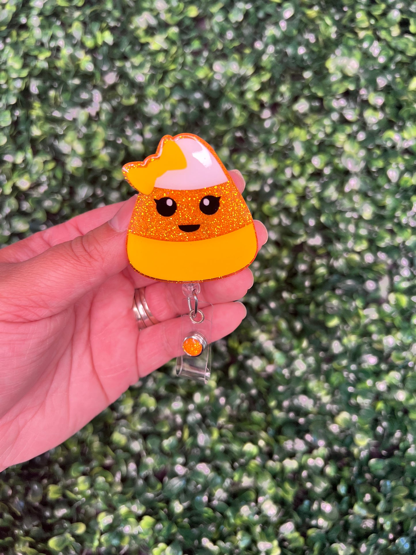 Candy Corn Badge Reel