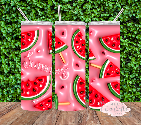 Puff Summer Watermelon Tumbler