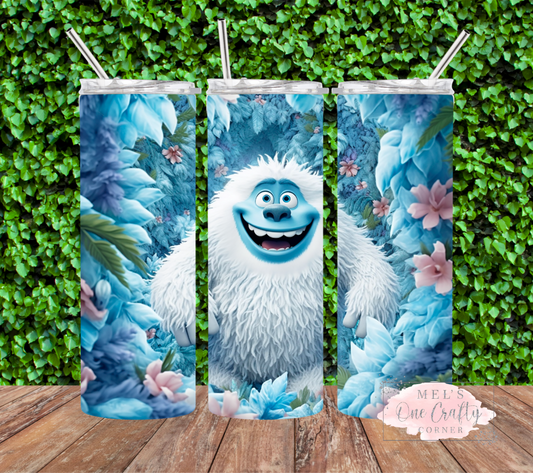 Sublimation Print Tumbler Wrap - Big Foot