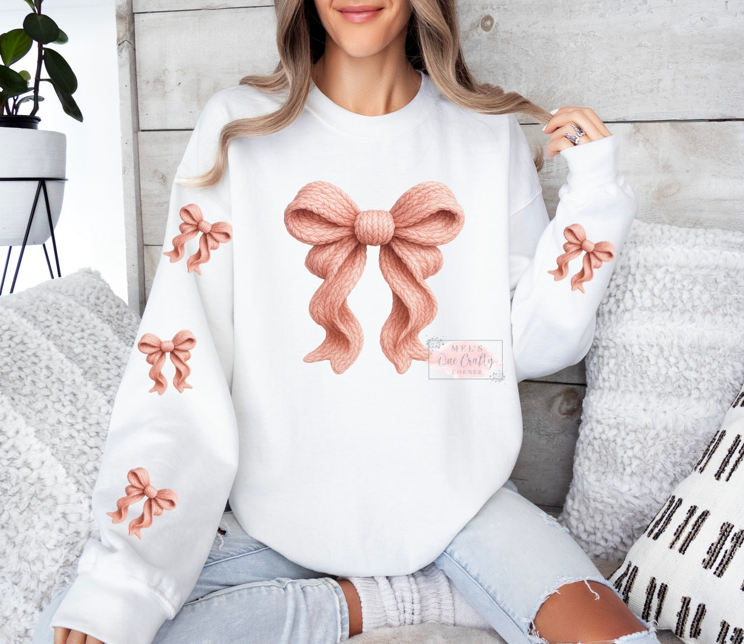 Coquette Crew Neck Sweater