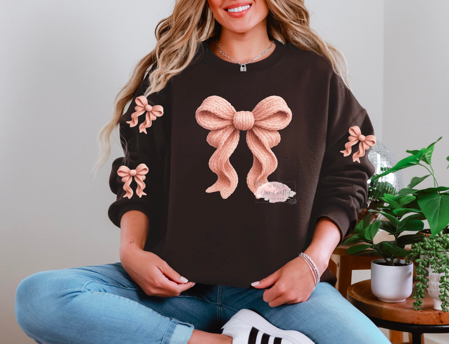Coquette Crew Neck Sweater