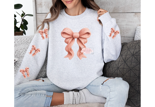 Coquette Crew Neck Sweater