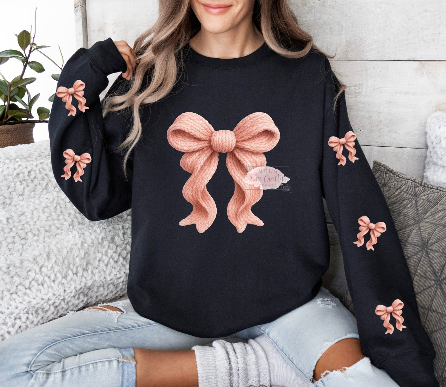 Coquette Crew Neck Sweater