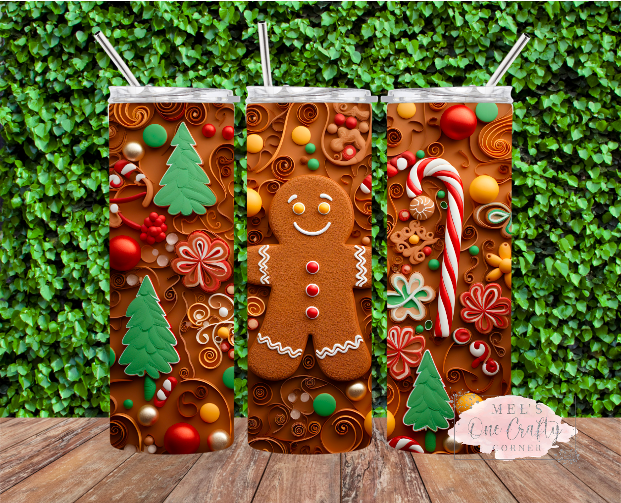 Gingerbread Man Tumbler