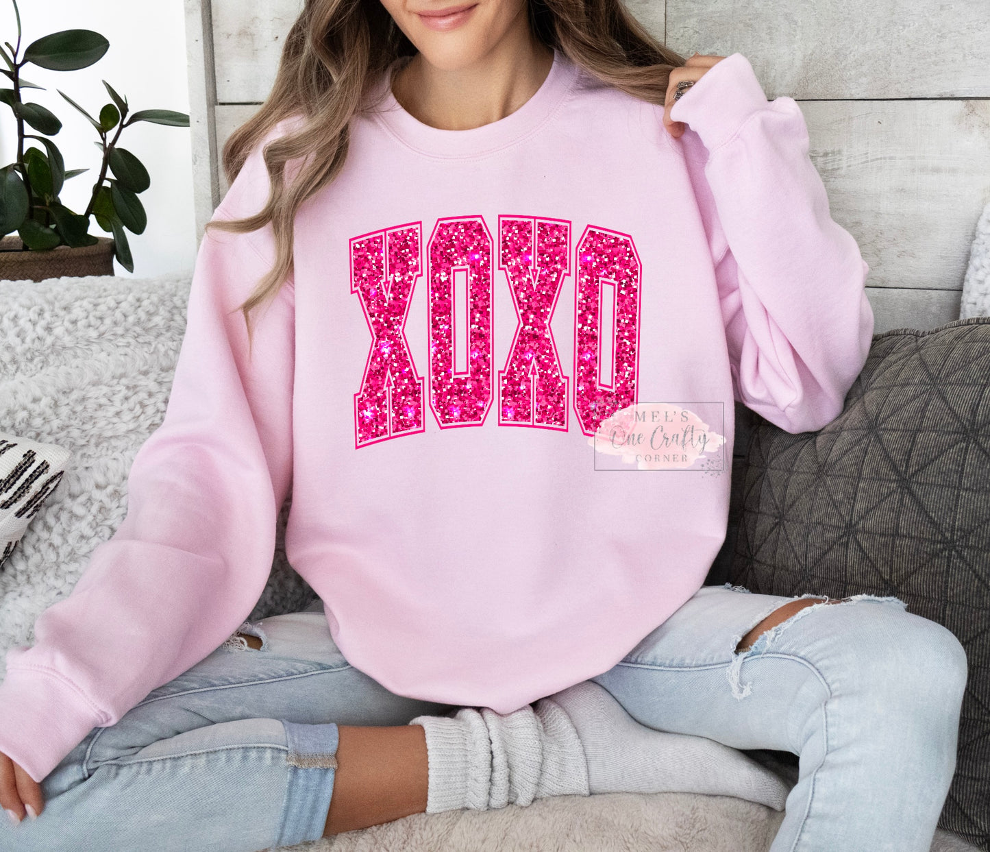 XOXO Crew Neck Sweater