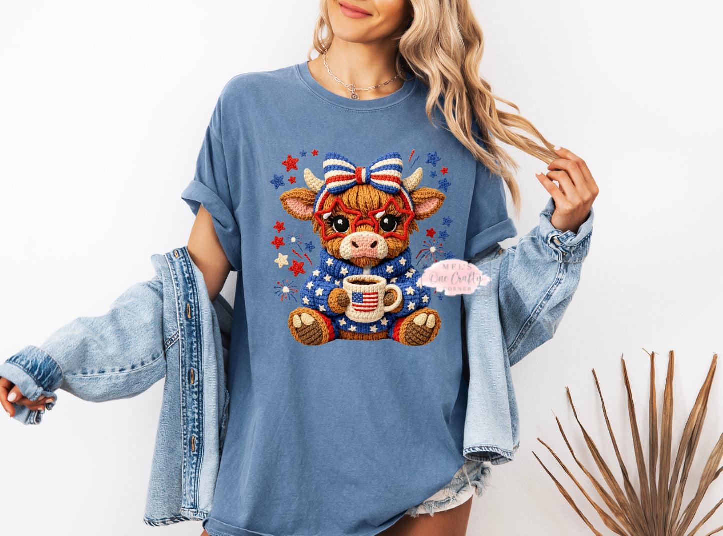Faux Yarn Fireworks Highland Shirt