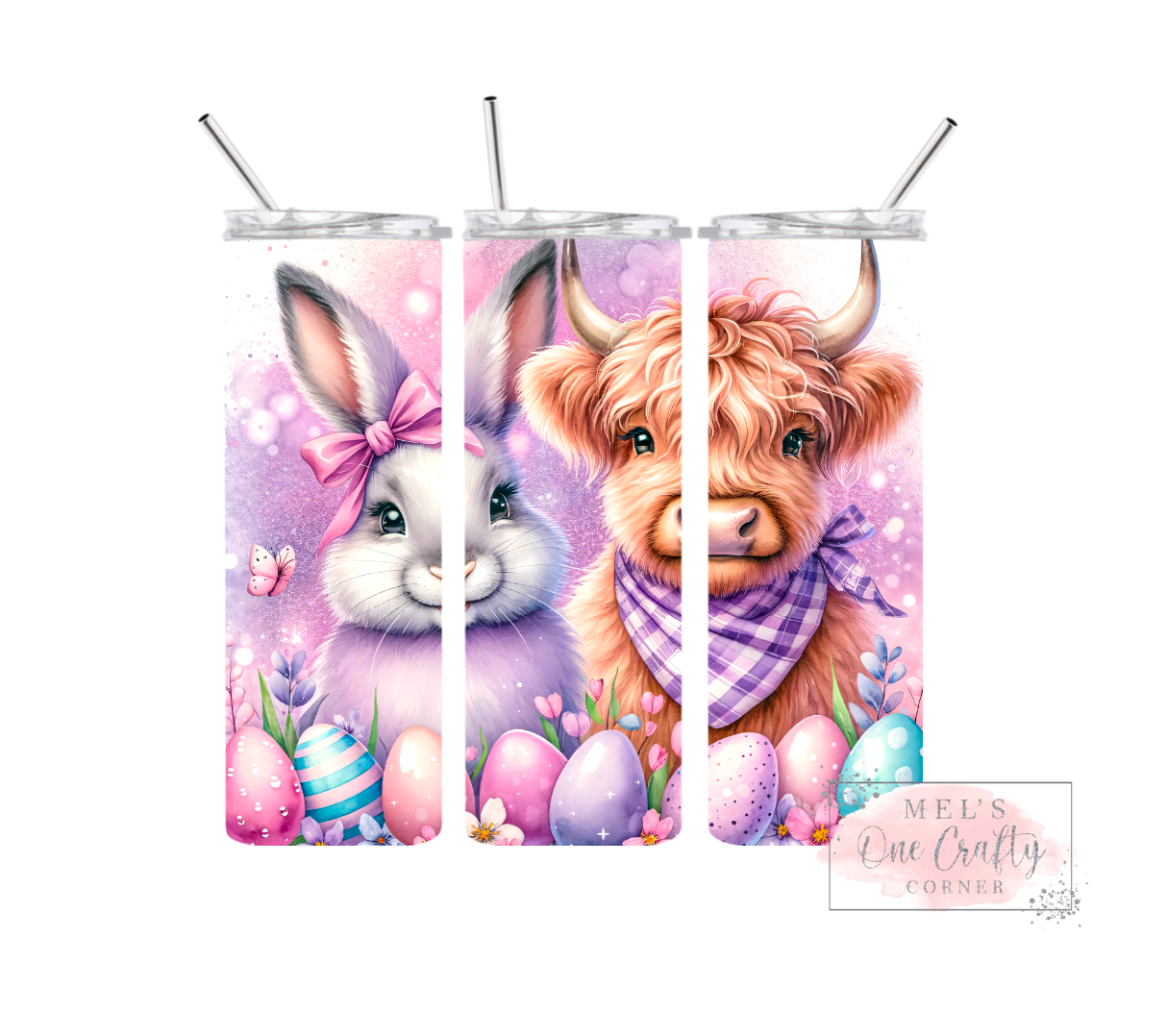 Sublimation Print Tumbler Wrap - Easter Babies