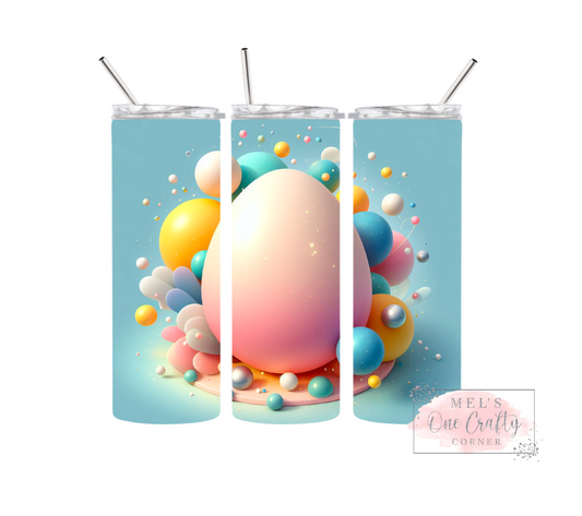 Sublimation Print Tumbler Wrap - Easter Eggs