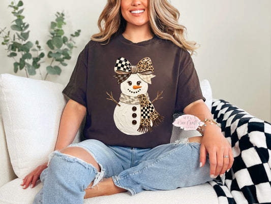 Painted Snowman Shirt