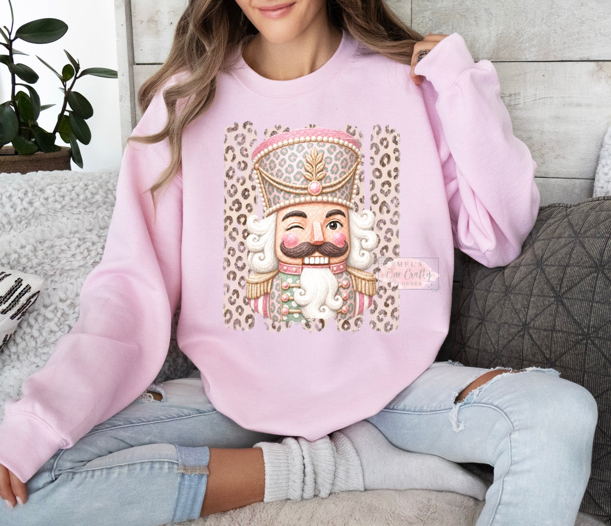 Leopard Nutcracker Crewneck Sweatshirt