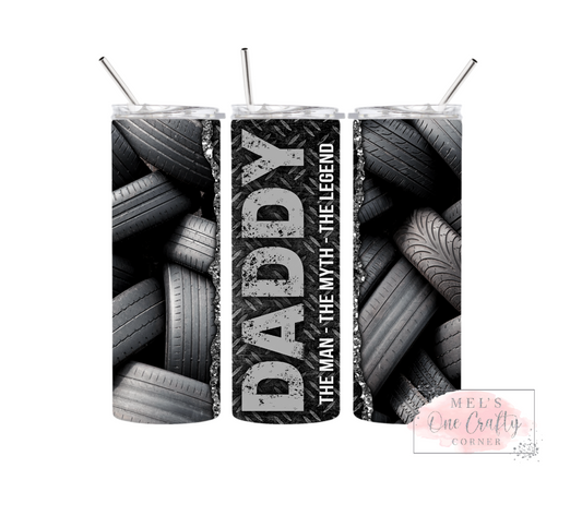 Sublimation Print Tumbler - Daddy