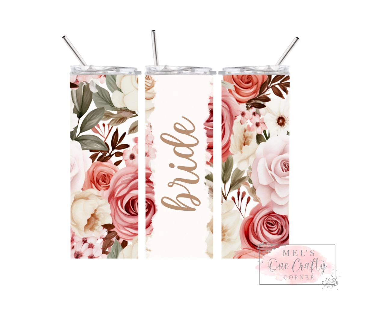 Sublimation Print Tumbler - Bride