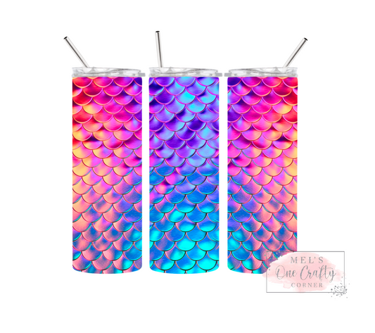 Sublimation Print Tumbler - Mermaid