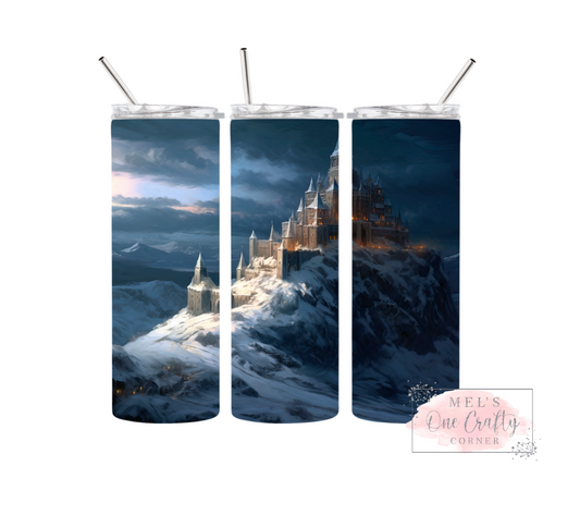 Sublimation Print Tumbler - Castle