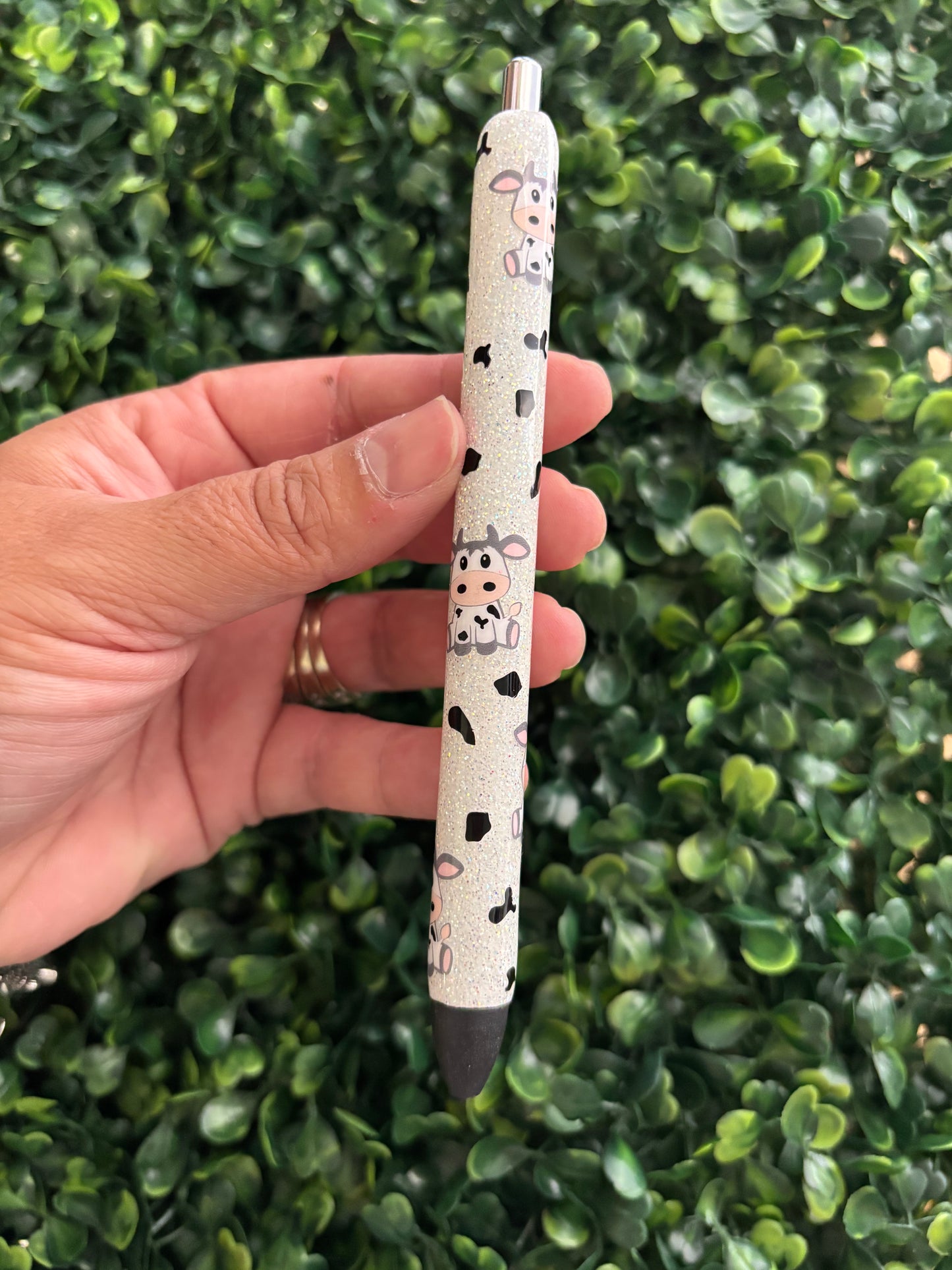 Baby Cow Glitter Pen