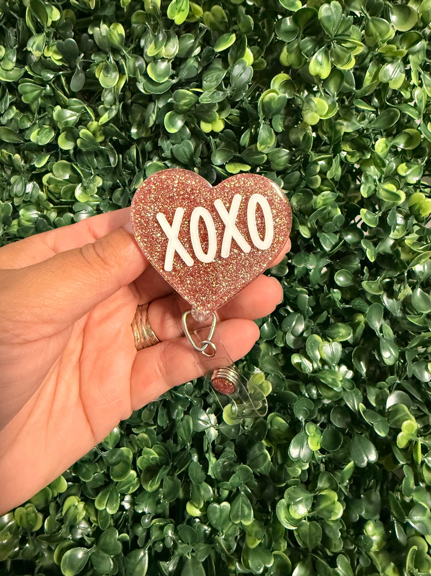 XOXO Heart Badge Reel