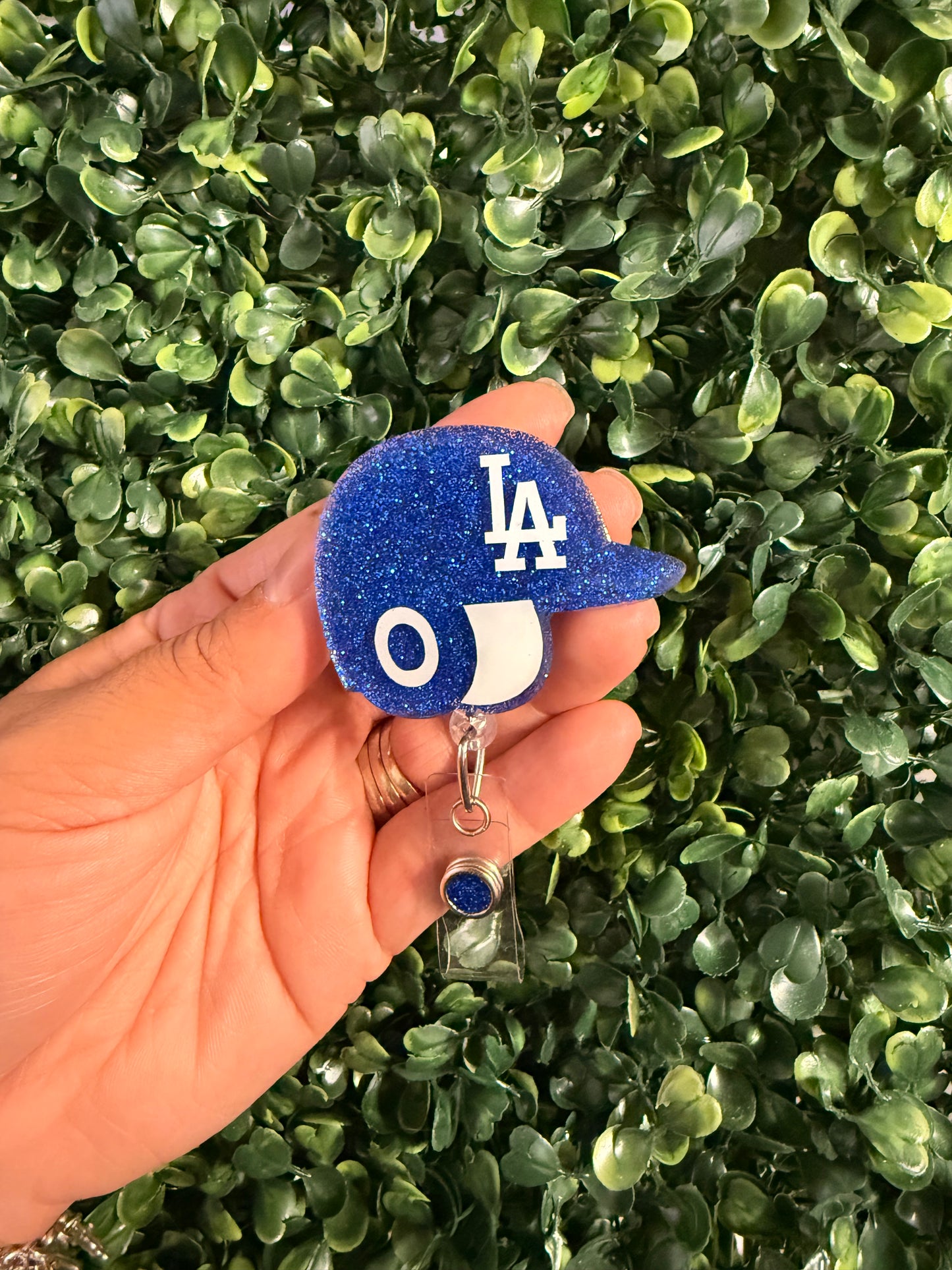 Dodgers Helmet Badge Reel