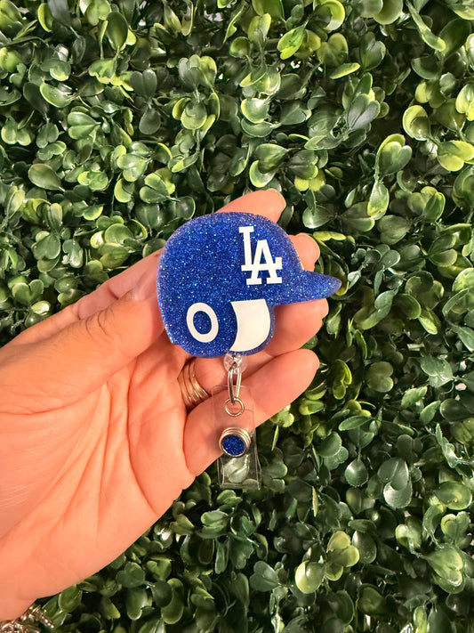 Dodgers Helmet Badge Reel