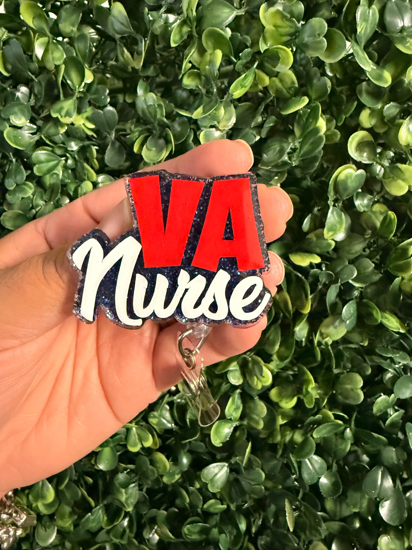 VA Nurse Badge Reel