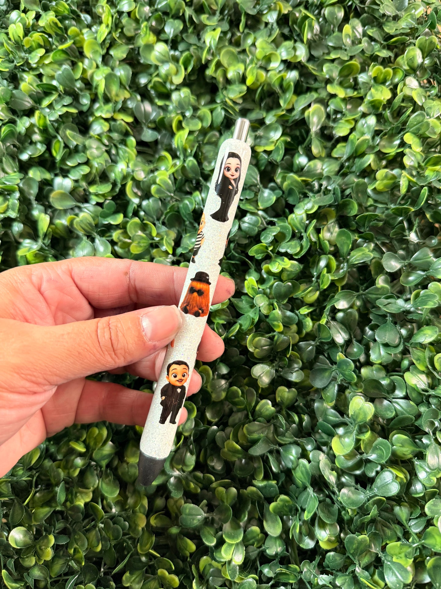 Baby Addams Family Glitter Pen