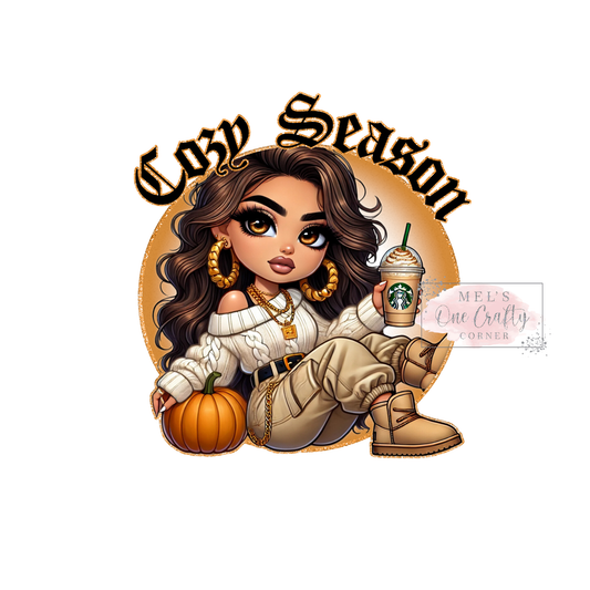 Latina Cozy Season - DTF Transfer