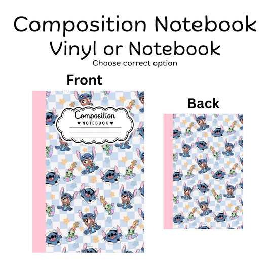 COMPOSITION VINYL OR NOTEBOOK - STCH-10