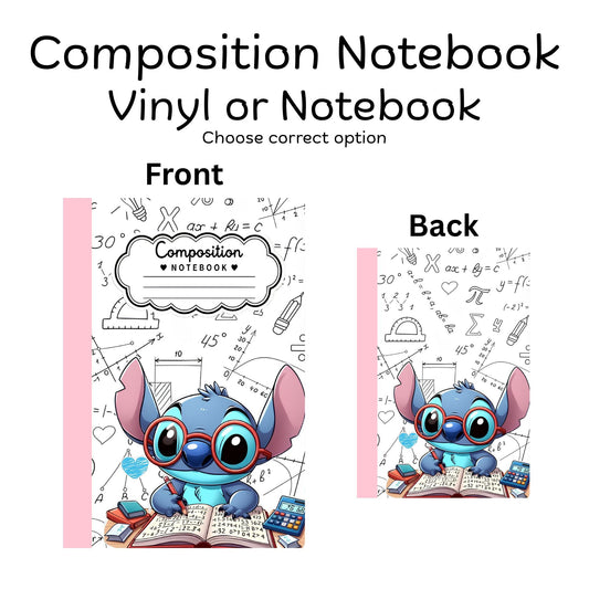 COMPOSITION VINYL OR NOTEBOOK - STCH-13