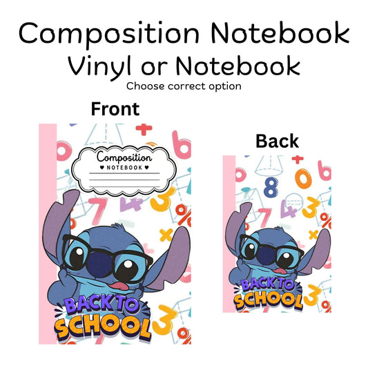 COMPOSITION VINYL OR NOTEBOOK - STCH-14