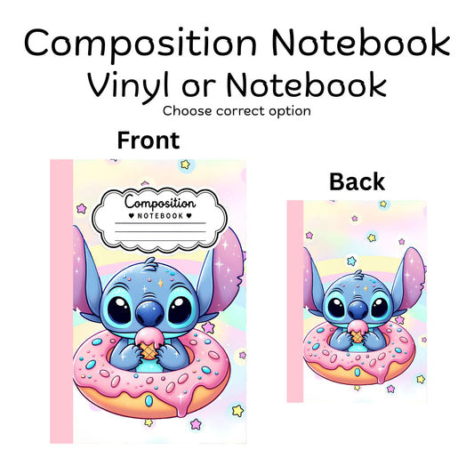 COMPOSITION VINYL OR NOTEBOOK - STCH-16