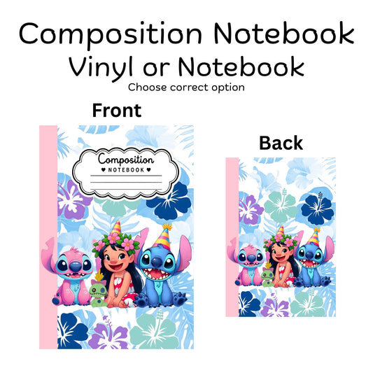 COMPOSITION VINYL OR NOTEBOOK - STCH-17