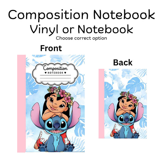 COMPOSITION VINYL OR NOTEBOOK - STCH-18