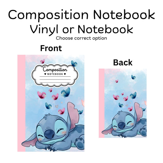 COMPOSITION VINYL OR NOTEBOOK - STCH-2