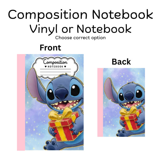 COMPOSITION VINYL OR NOTEBOOK - STCH-3